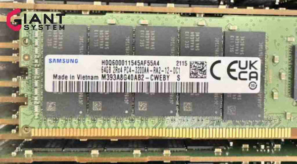 Samsung M393A8G40AB2-CVF DDR4 2933 RDIMM 2RX4 64G RAM provide by Giant System