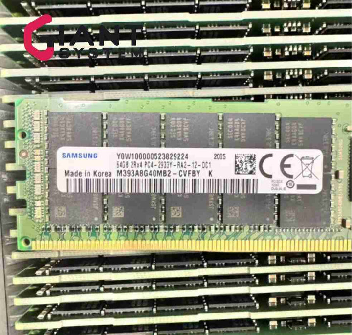 Samsung memory module on a background of other computer components M393A8G40MB2-CVF